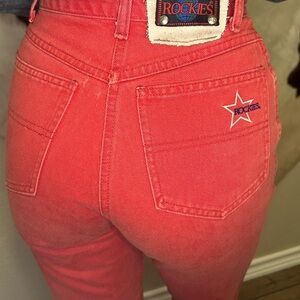 RARE Embroidered Logo Rockies